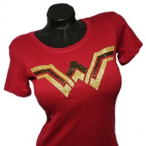 Wonder Woman Jersey Tee & Coozie ** Combo Deal**
